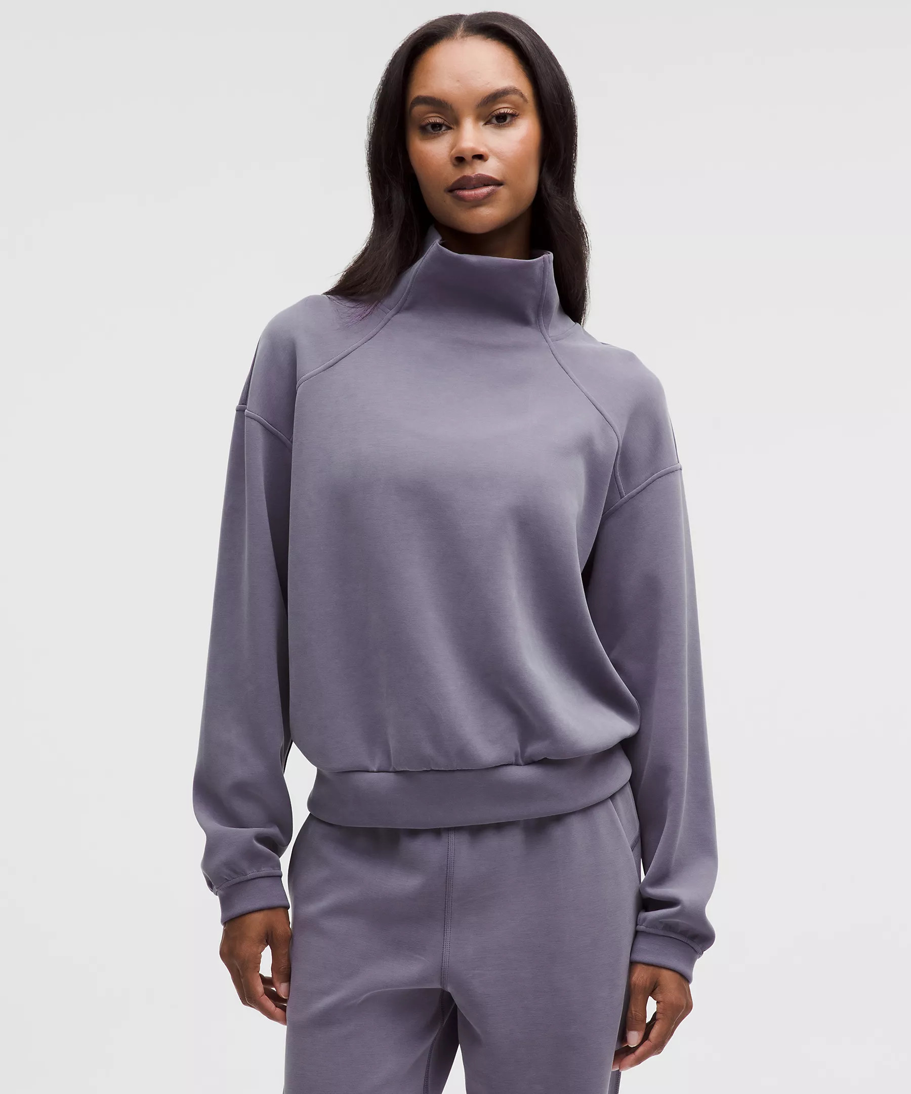 Brushed Softstreme Funnel Neck | Lululemon (US)