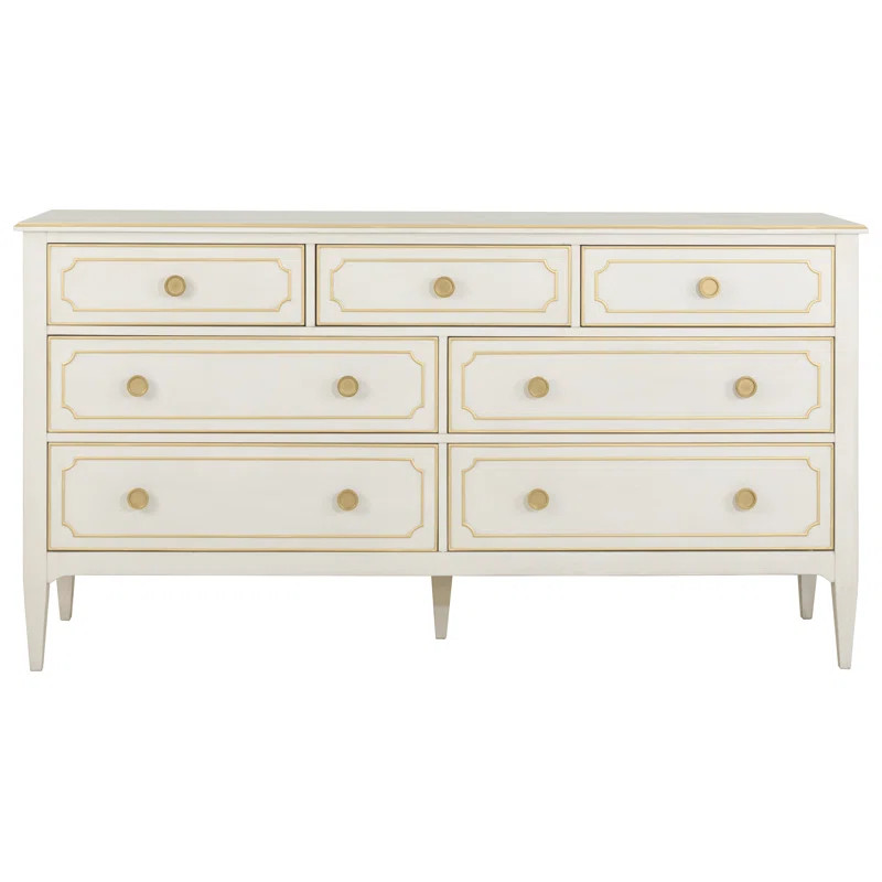Camille 7 - Drawer Solid Wood Dresser | Perigold