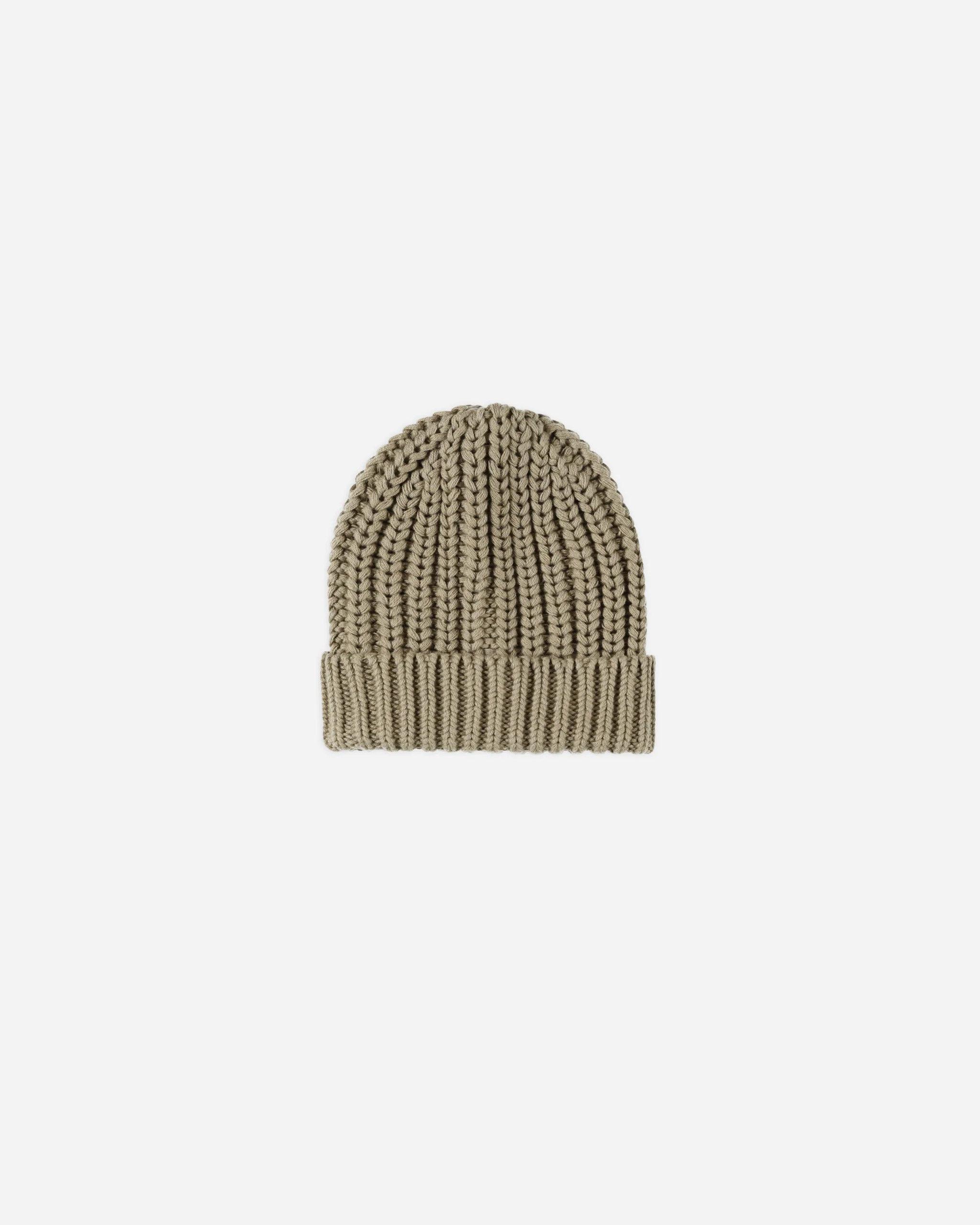 Chunky Knit Beanie || Olive | Rylee + Cru