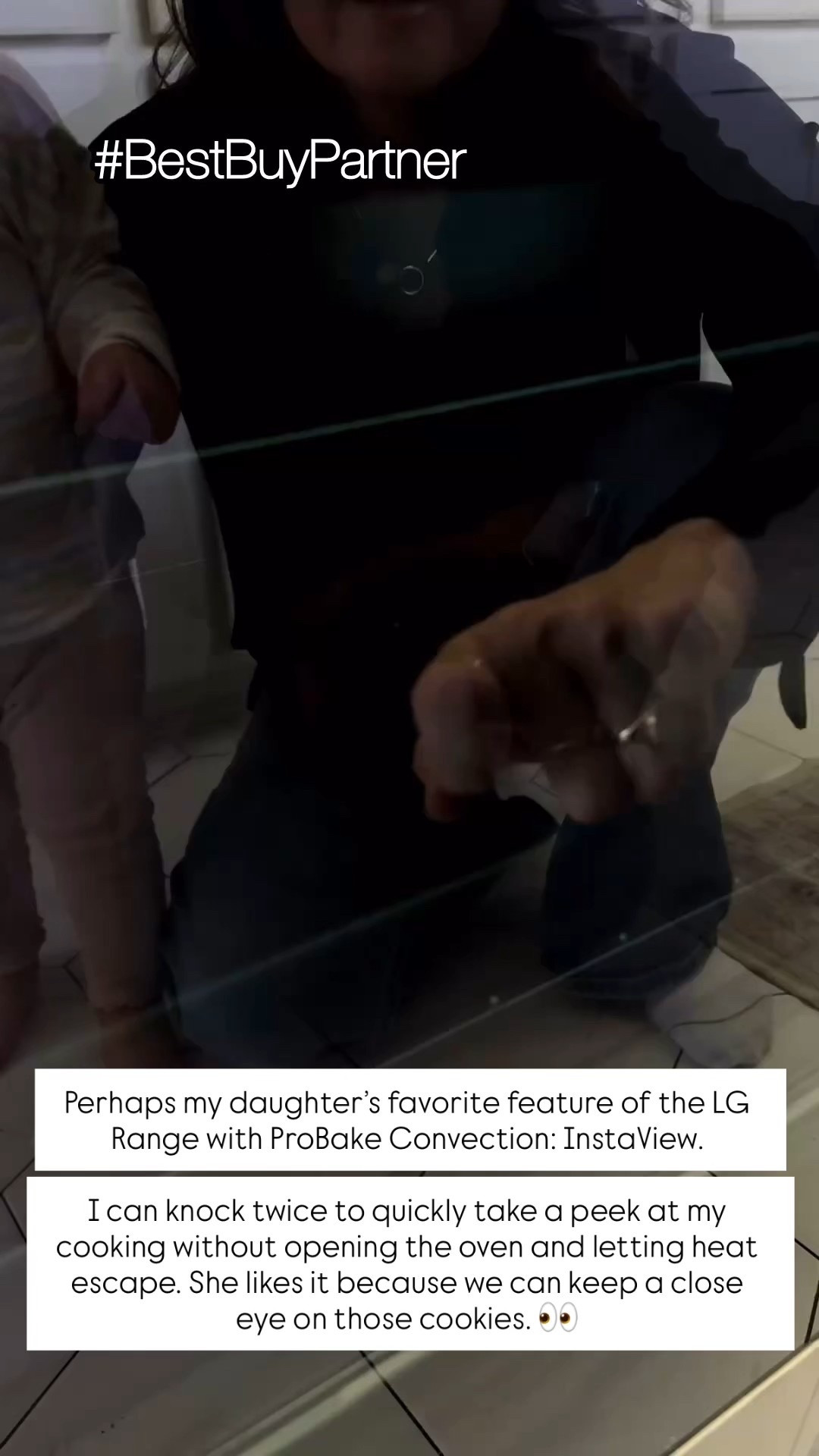 #BestBuyPartner I love my LG Range with ProBake Convection. The InstaView feature allows me to knock twice to quickly take a peek at my cooking without opening the oven and letting heat escape. My daughter and I may or may not have been watching these yummy brown butter cookies the whole time. 

Get this range at @BestBuy now, while it’s on sale for only $1099.99 ($700 off) from 11/5/25 - 12/3/25. Extra in-cart savings applies after any instant savings on individual items. Exclusions, terms and conditions apply.