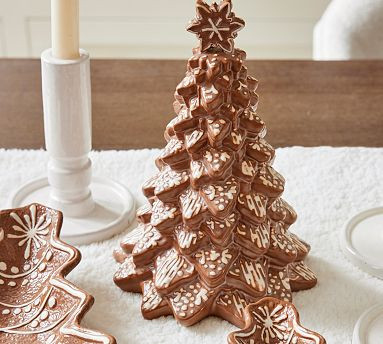 Handcrafted Gingerbread Tree | Pottery Barn (US)