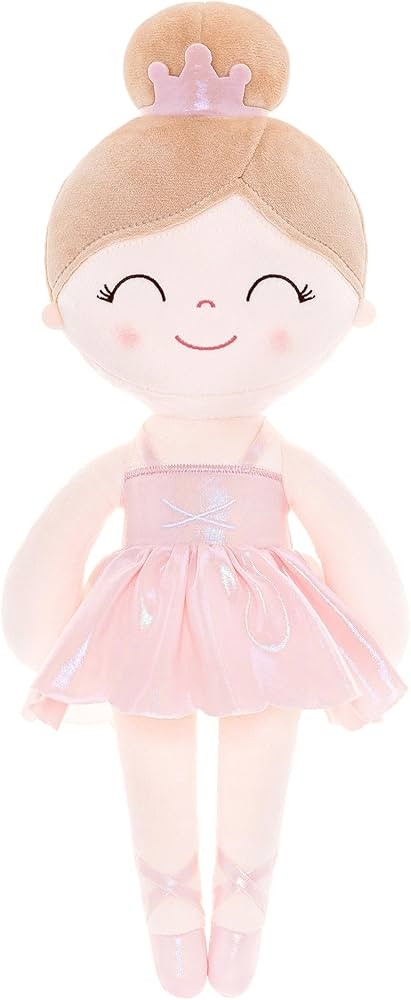 Gloveleya Baby Doll Ballerina Doll Girl Gift Ballerina Plush Soft Doll Colorful Haze Gold Ballet ... | Amazon (US)