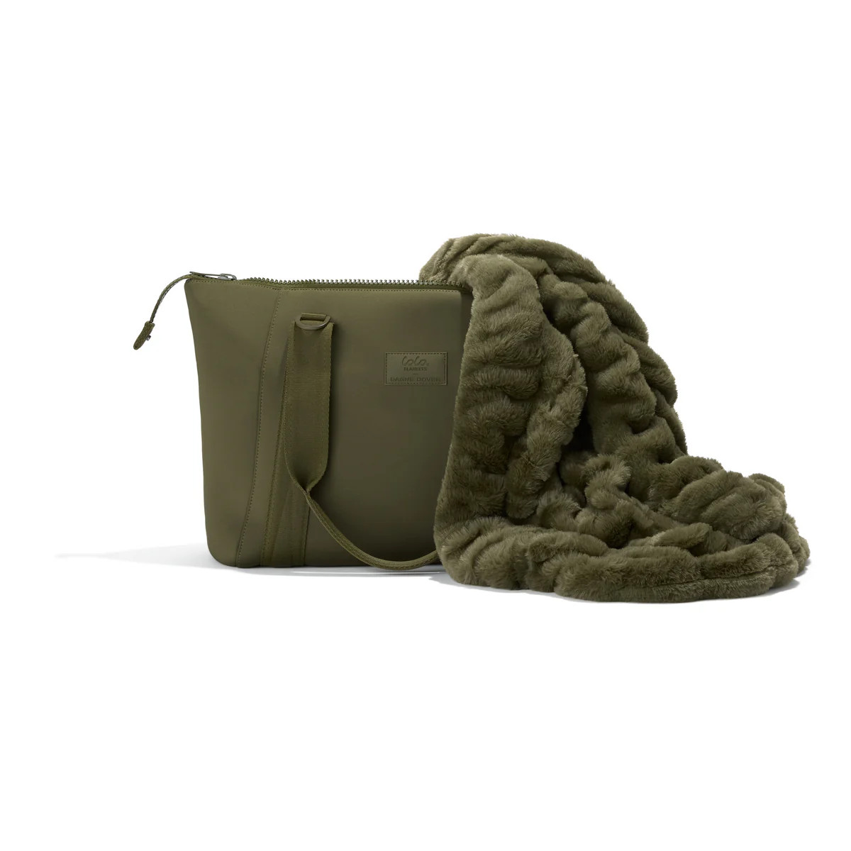 Lola x Dagne Dover: Dark Moss Bundle | Lola Blankets