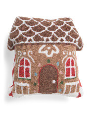 14x14 Gingerbread Home Hook Pillow | Throw Pillows | Marshalls | Marshalls
