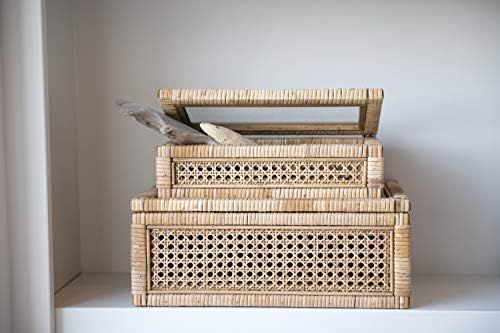 Cane Decorative Boxes  | Amazon (US)