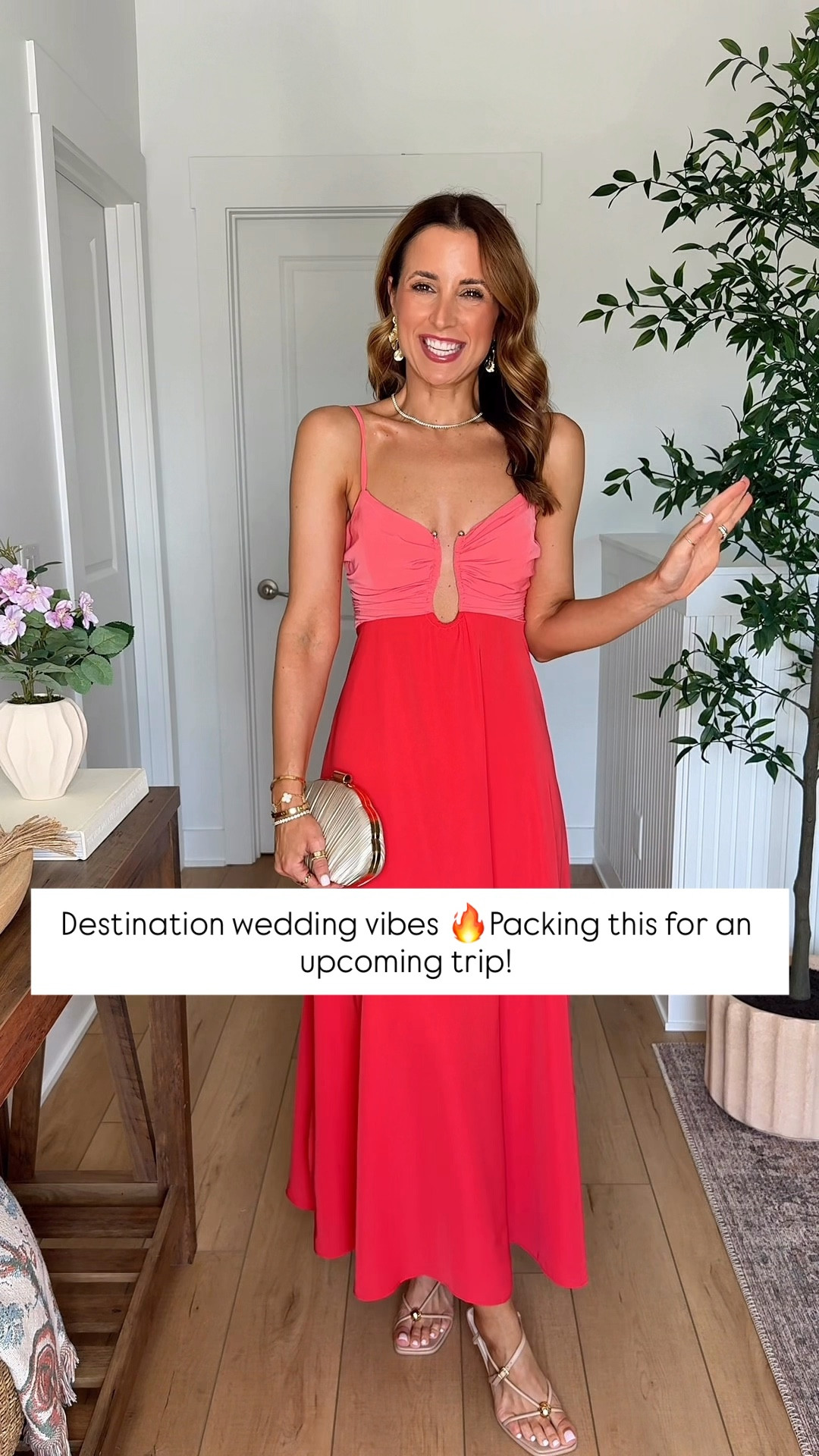 The prettiest spring wedding guest dress in XXS petite. Destinatiom wedding guest dress. Vacation outfit. Vacation dress. Resort outfit. Resort wear. Summer wedding guest. Baby shower dress. Cocktail dress. Wedding shower dress. Heels are TTS. Party dress.#LTKSpringSale

#LTKTravel #LTKootd #LTKWedding