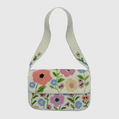La Chic Designs Multiflower Single Sided Shoulder Bag | Target