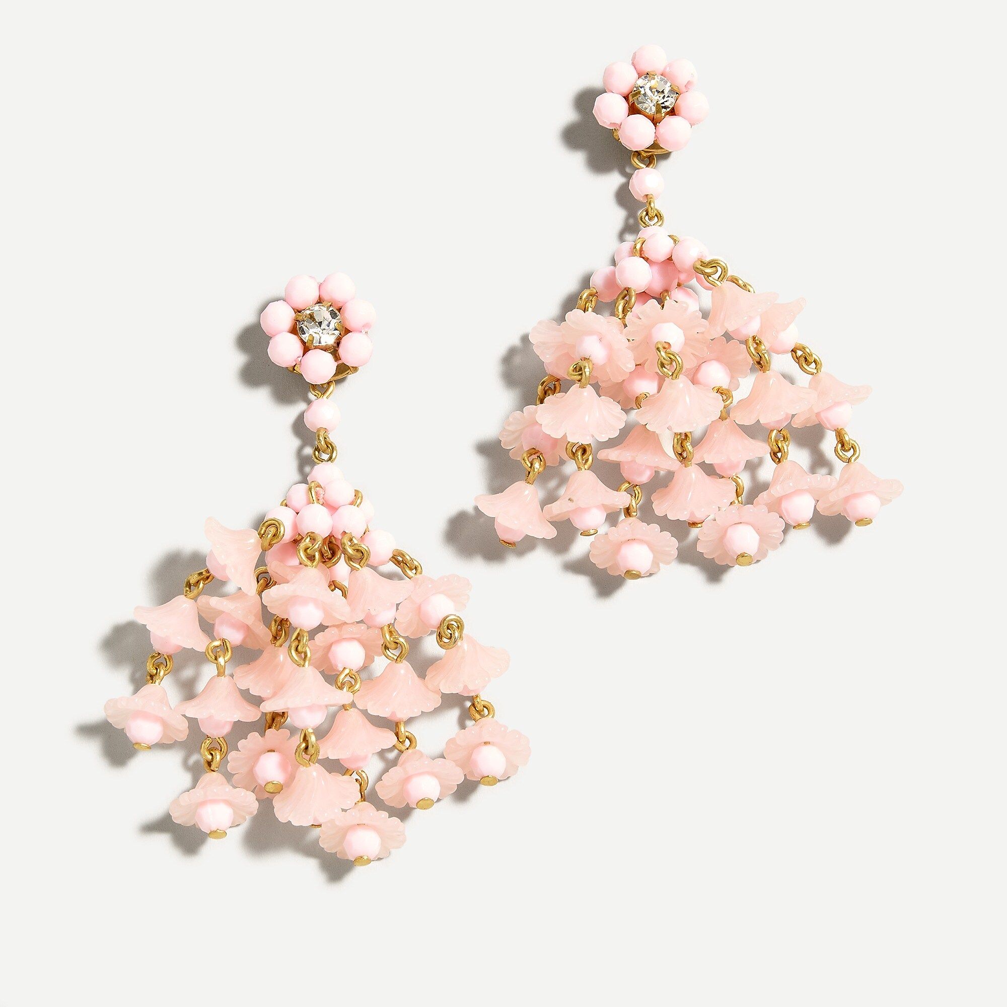Floating flowers tassel earrings | J.Crew US