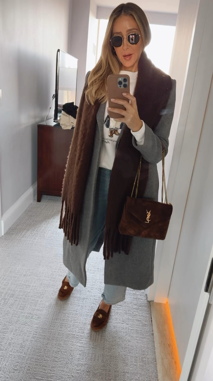 Winter outfit idea. Comfortable and stylish, I love how everything looks, my shoes are 40% off right now, available in all sizes. Everything runs true to size I am wearing a size small. 

#LTKSeasonal #LTKU #LTKStyleTip