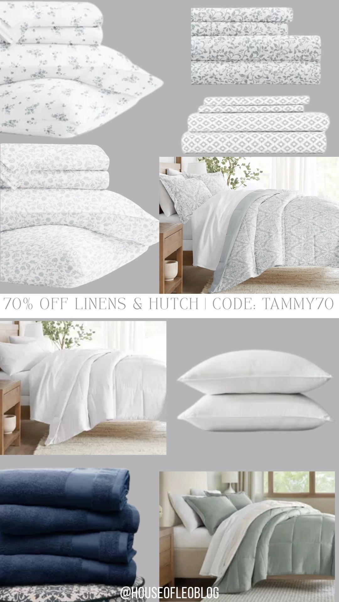 Code TAMMY70 for 70% off sitewide. Sheets, bedding, comforters, pillows, towel towels.

#LTKSaleAlert #LTKHome