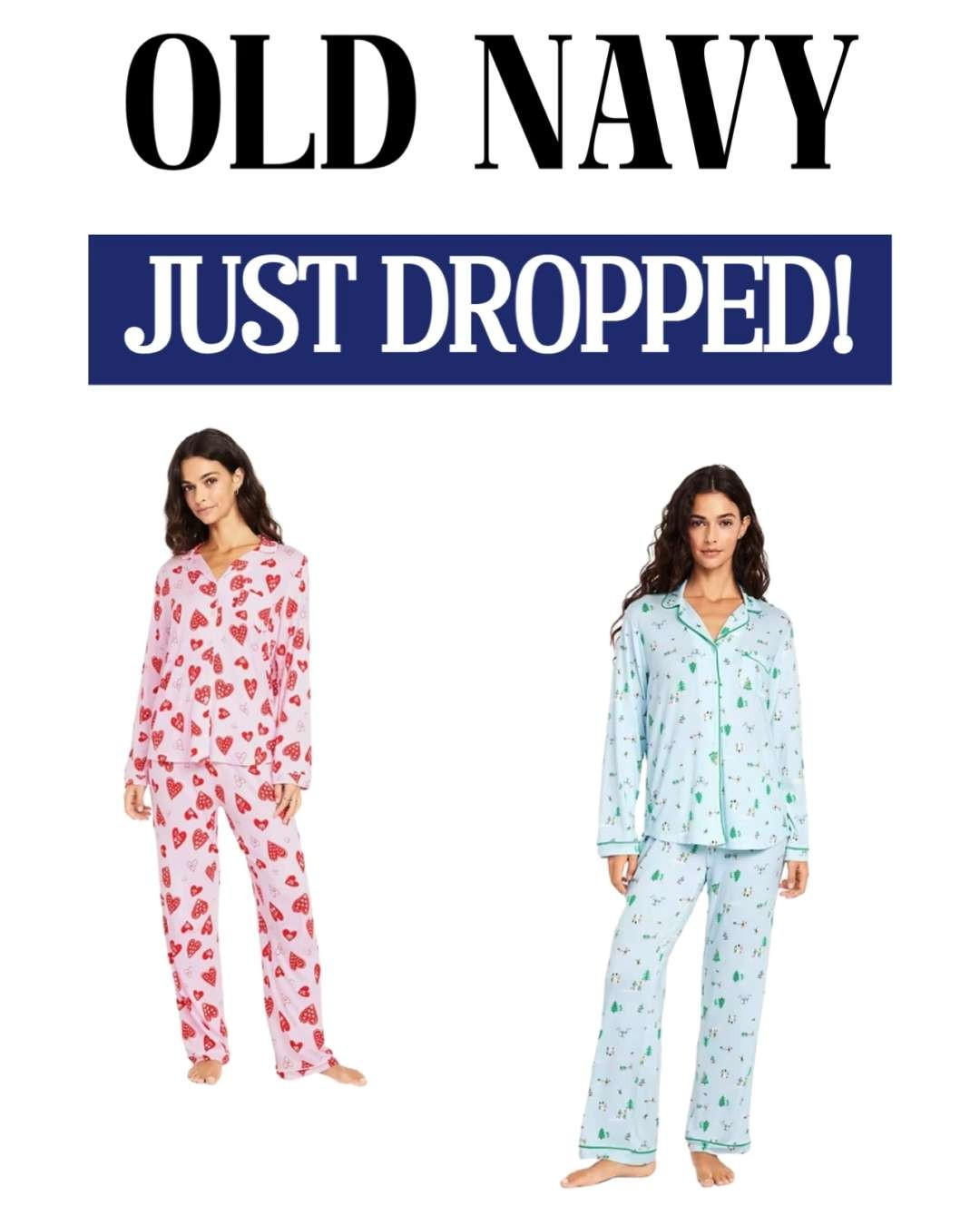 So cute and so comfy 😍 The Sleep Knit Jersey Pant Set from Old Navy is lightweight, cozy, and perfect for relaxing, sleep, or slow mornings at home. Soft fabric, an easy fit, and an adorable look you’ll want to live in—this one’s a must-grab ✨💤

#LTKFinds #LTKSleepwear #LTKStyle #LTKUnder50 #LTKCozy 

 #LTKHoliday #LTKFindsUnder50

#LTKSaleAlert