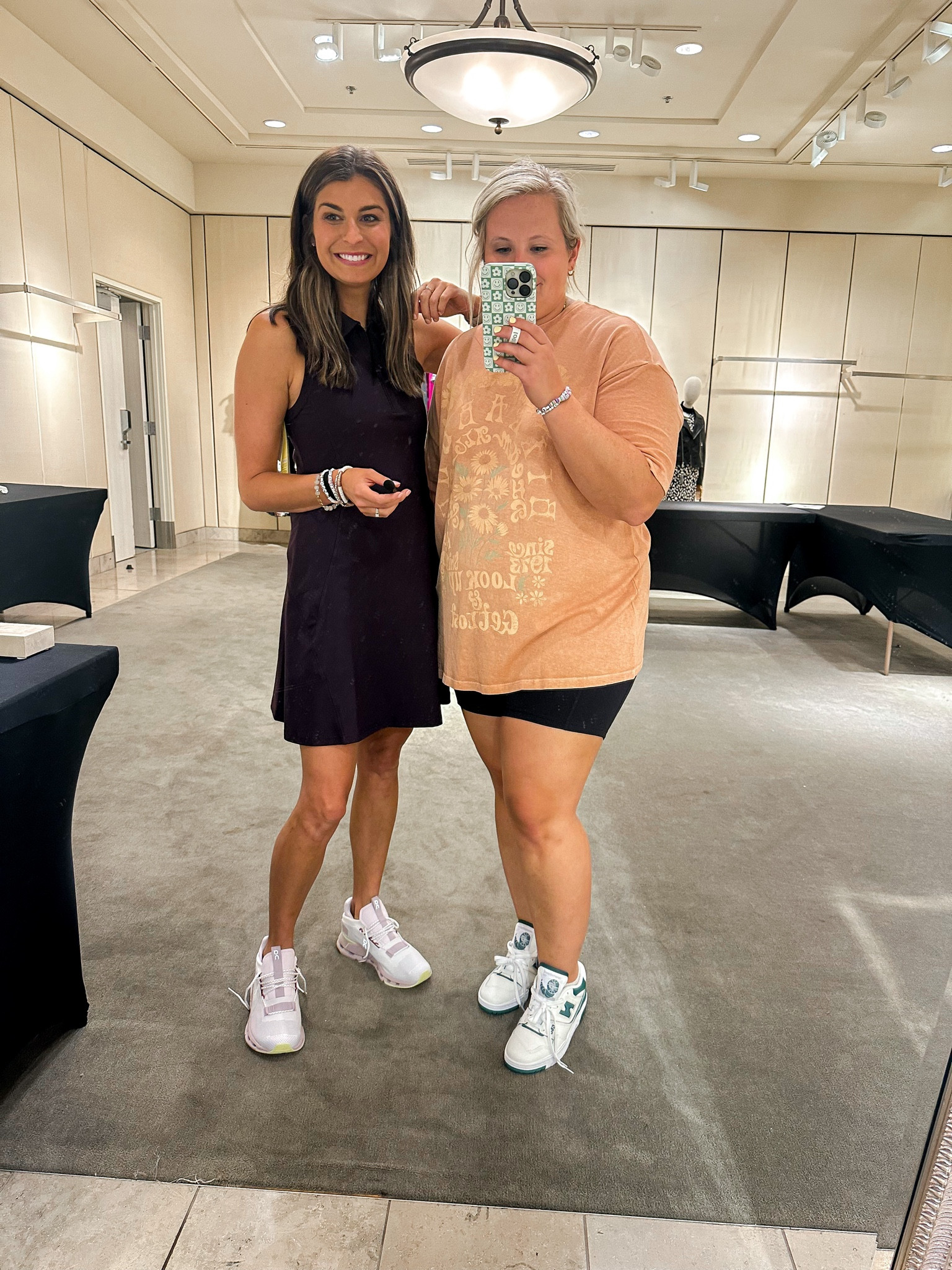 I love the zilla tennis dress, it would be so cute on the golf course. Jamie also gets Zella biker shorts every year at the Nordstrom sale and loves them!

#LTKxNSale