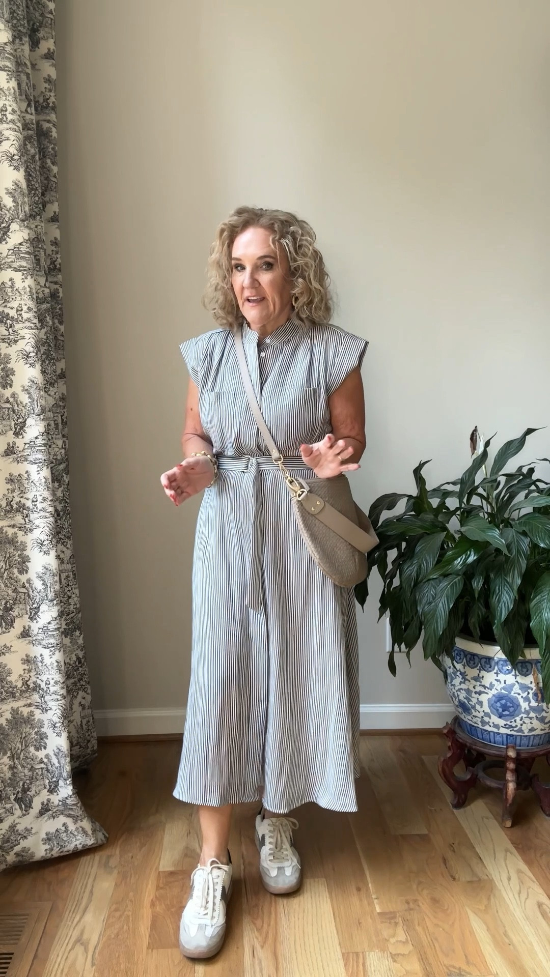 I’m wearing a size medium in all! 

Classic workwear pieces that can be worn Monday through Friday and then on the weekends for every day casual or even special events like dinner’s out get together with friends, casual showers and barbecues. 

Business suit women’s suit, green suit, khaki pants pants for work, tan denim jacket, striped dress, work dress, modest dress, navy blazer, professional outfit

#kohlsfinds @kohls #kohlspartner

#LTKOver40 #LTKFindsUnder50 #LTKWorkwear