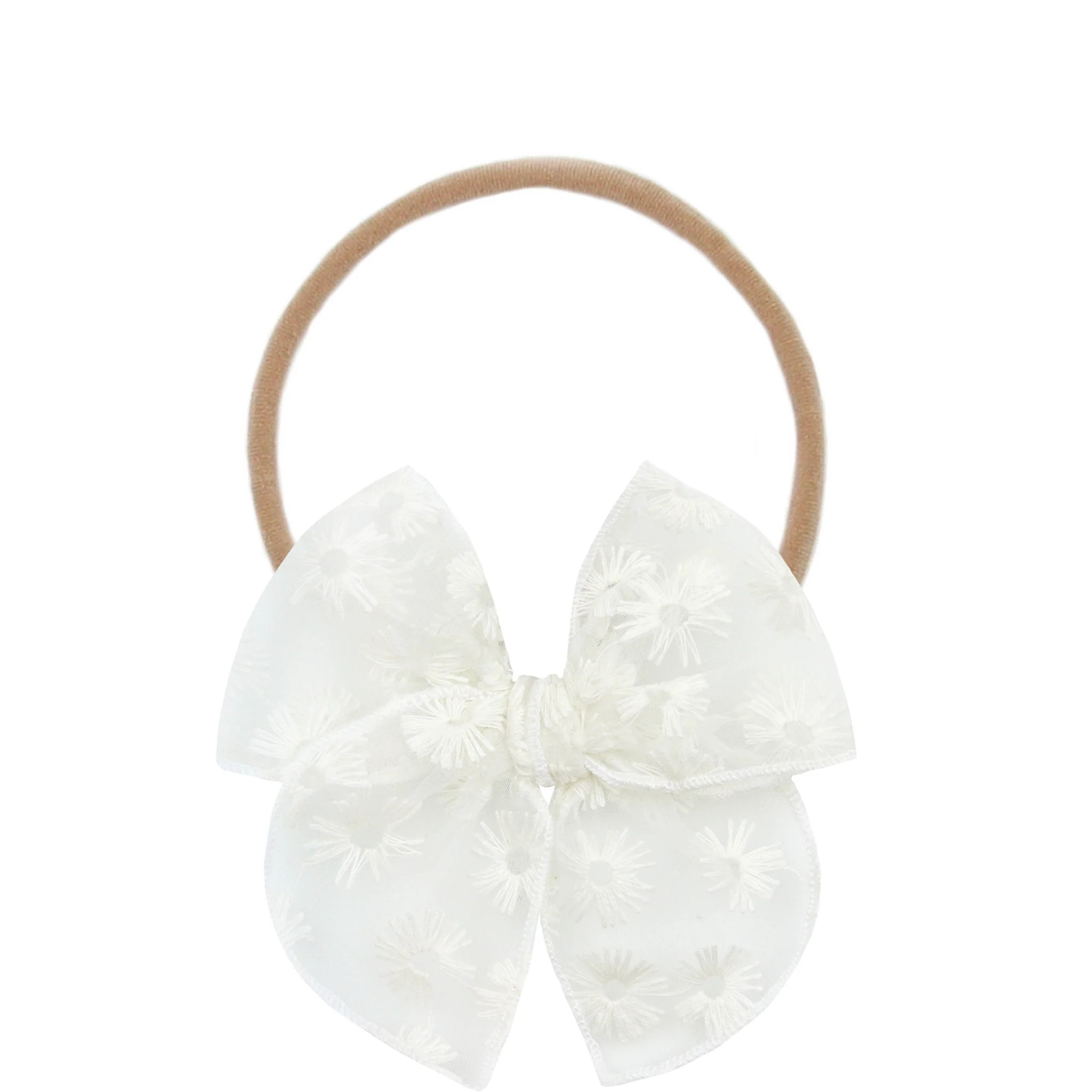 Heirloom Bow - Daisy Lace Headband | Lou Lou & Company