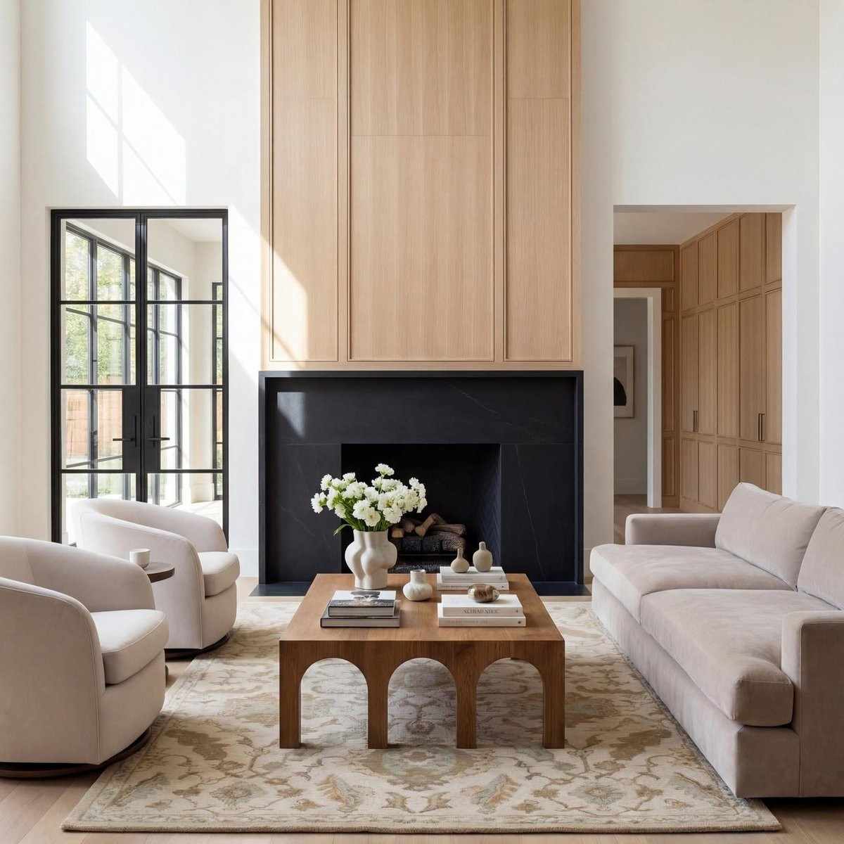 Caesar CAE-1166 Beige/Tan/Taupe Wool Hand-Tufted Area Rug | Rugs Direct