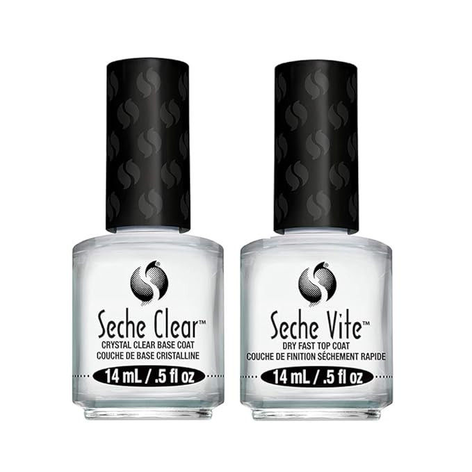 Seche Clear and Seche Vite, Base Coat and Top Coat for Nail Polish | Amazon (US)