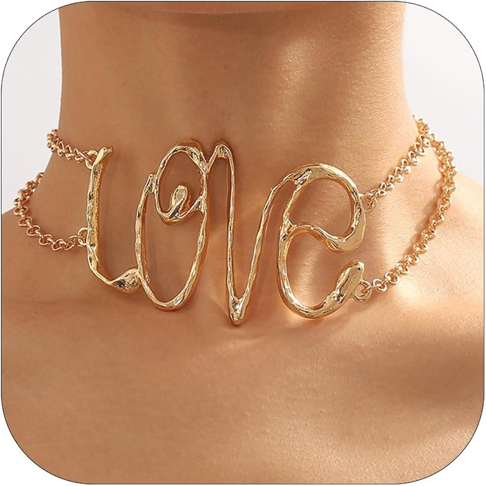 Charm Necklace for Women Trendy Gold Layered Necklaces Pearl Necklaces Paperclip Chain Necklace O... | Amazon (US)