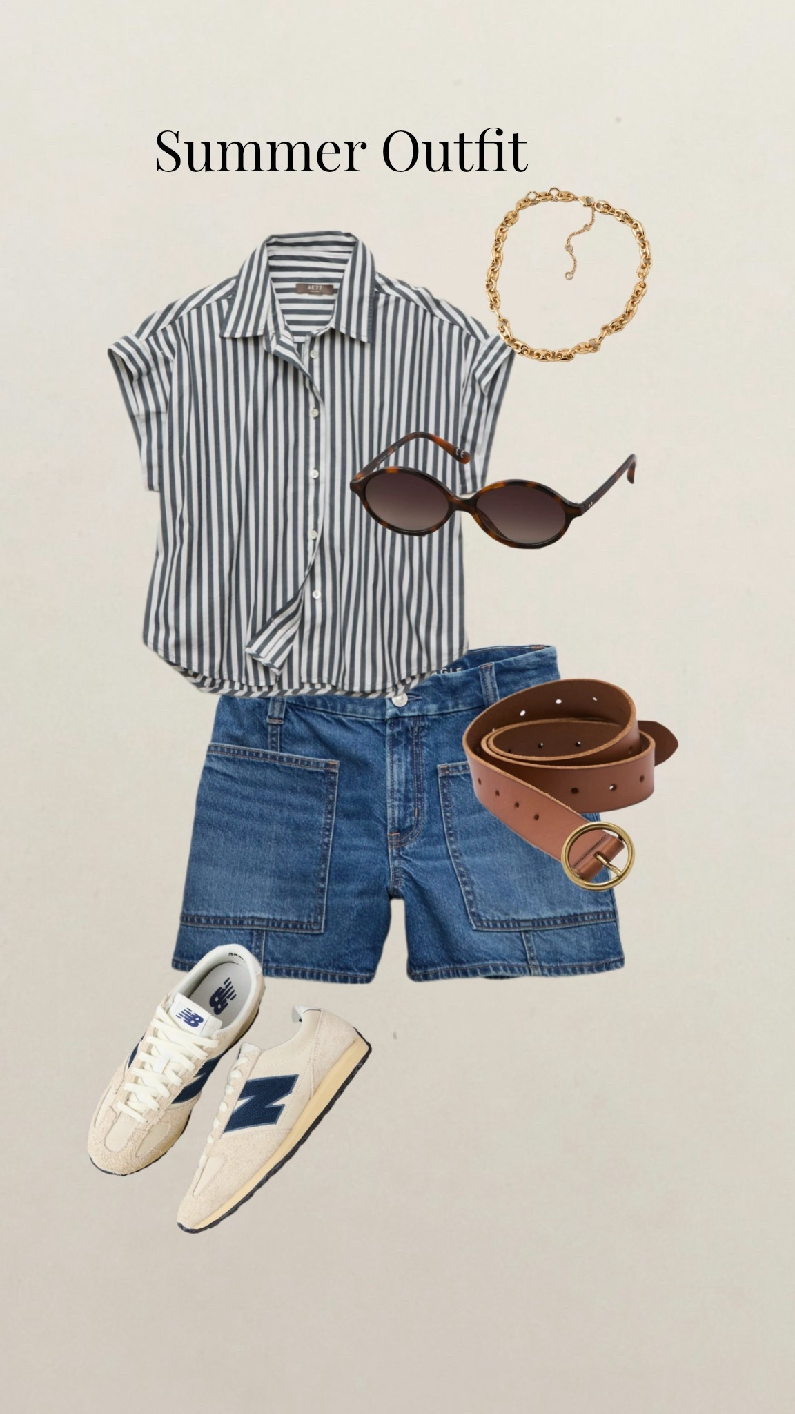 Summer Outfit from American Eagle 

#LTKgrwm #LTKootd #LTKSpringSale