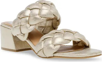 Stacey Braided Strap Block Heel Sandal | Nordstrom Rack