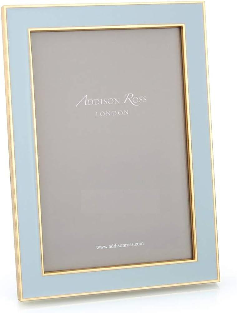Addison Ross 4x6 Powder Blue & Gold Frame | Amazon (US)