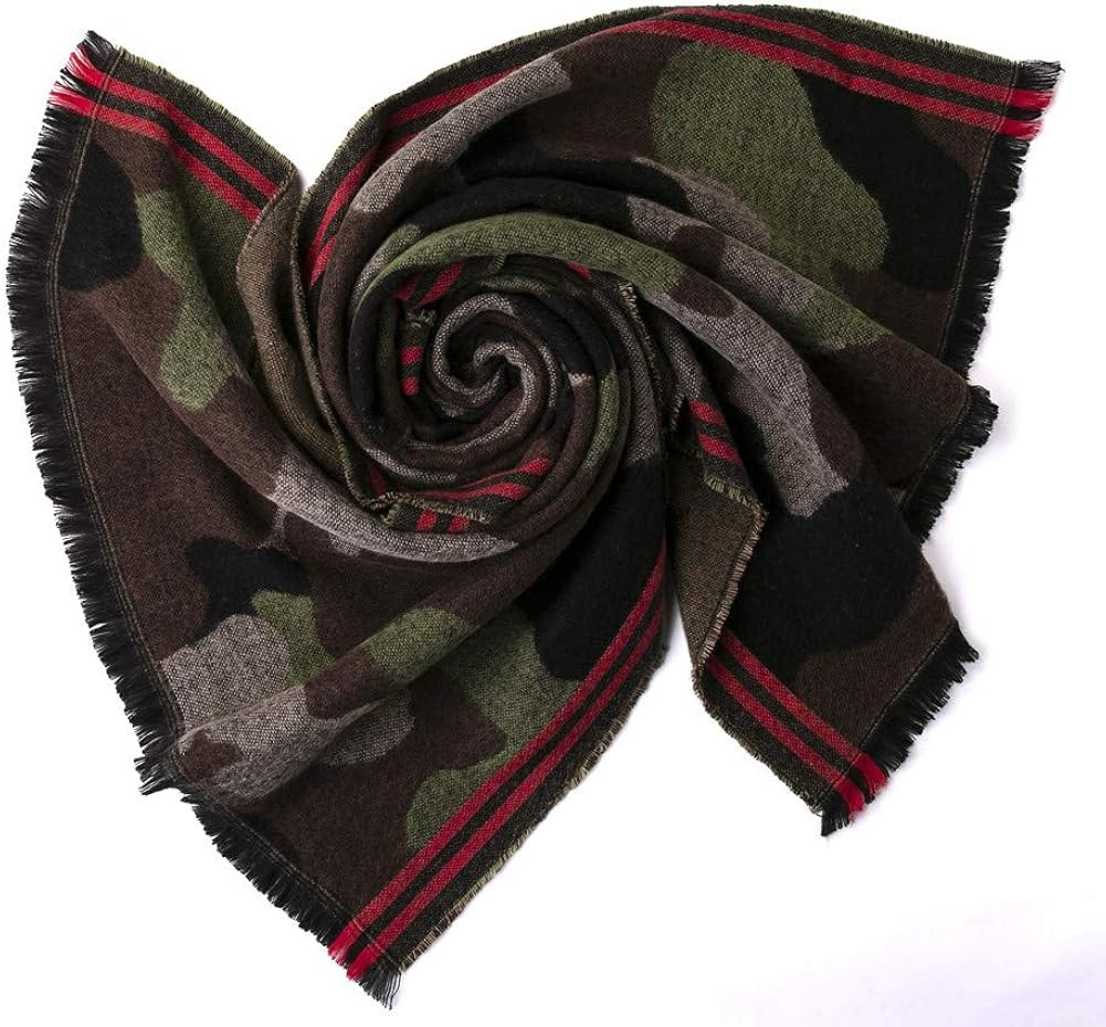 Pashminas Camouflage Blanket Scarf ultra-soft plush style Ponchos Pashmina Shawls and Wraps | Amazon (US)