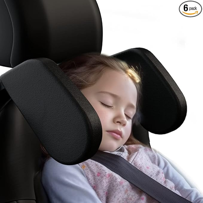 Upgraded Car Headrest Pillow, Head Support Neck Pillows, Only Suitable for Car Seat Headrest with... | Amazon (US)