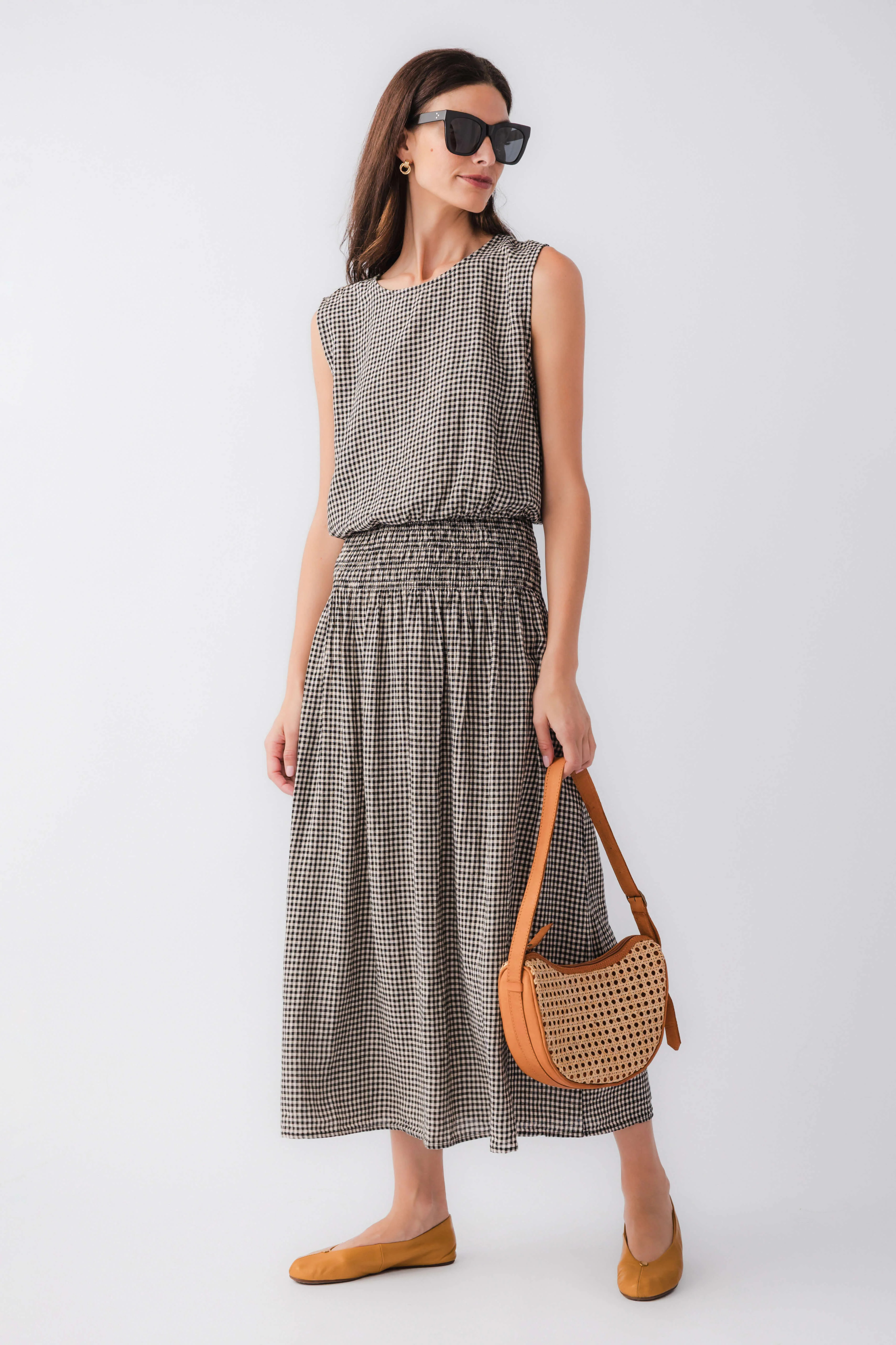 Z Supply Merit Gingham Top | Social Threads