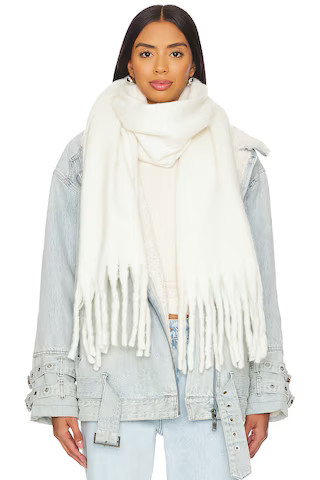 Chic Solid Scarf in Ivory | Revolve Clothing (Global)