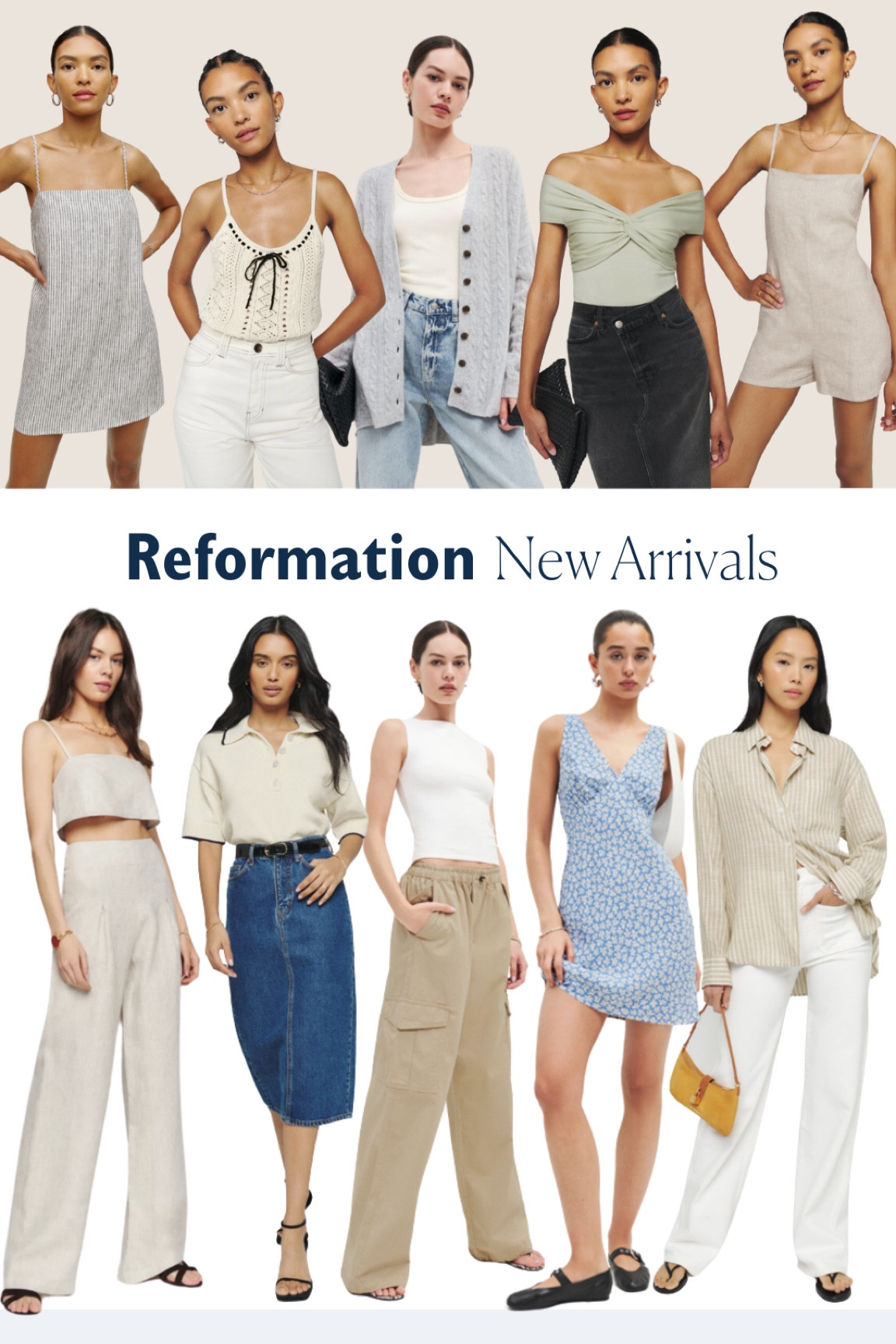 NEW ARRIVALS from Reformation! 

#LTKSeasonal #LTKstyletip #LTKfit