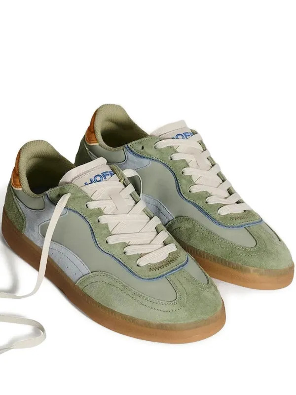 Hoff Park Suede Panelled Sneakers  | Green | FARFETCH | Farfetch Global