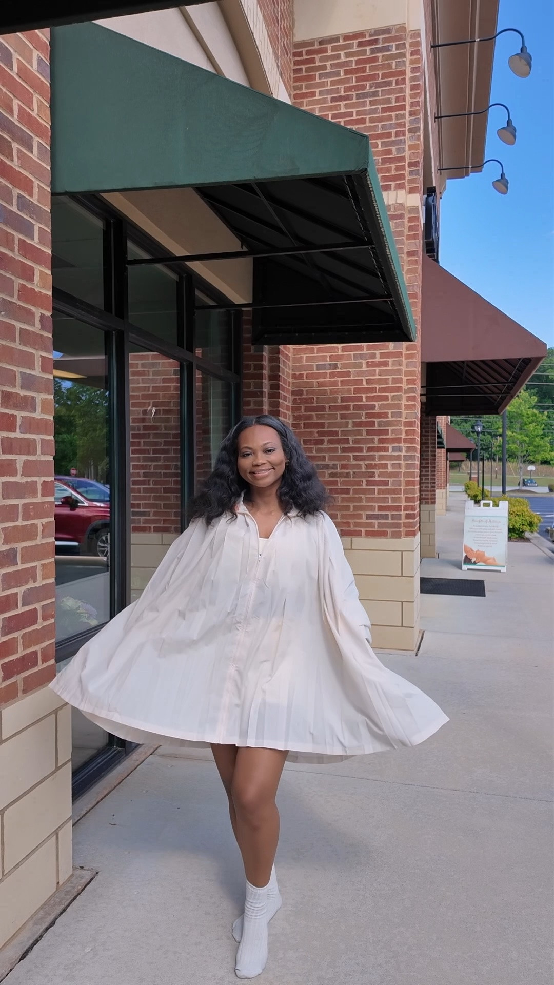 Pleated oversized dress! Perfect athleisure fit! Wearing a size small

#LTKootd #LTKgrwm #LTKActive