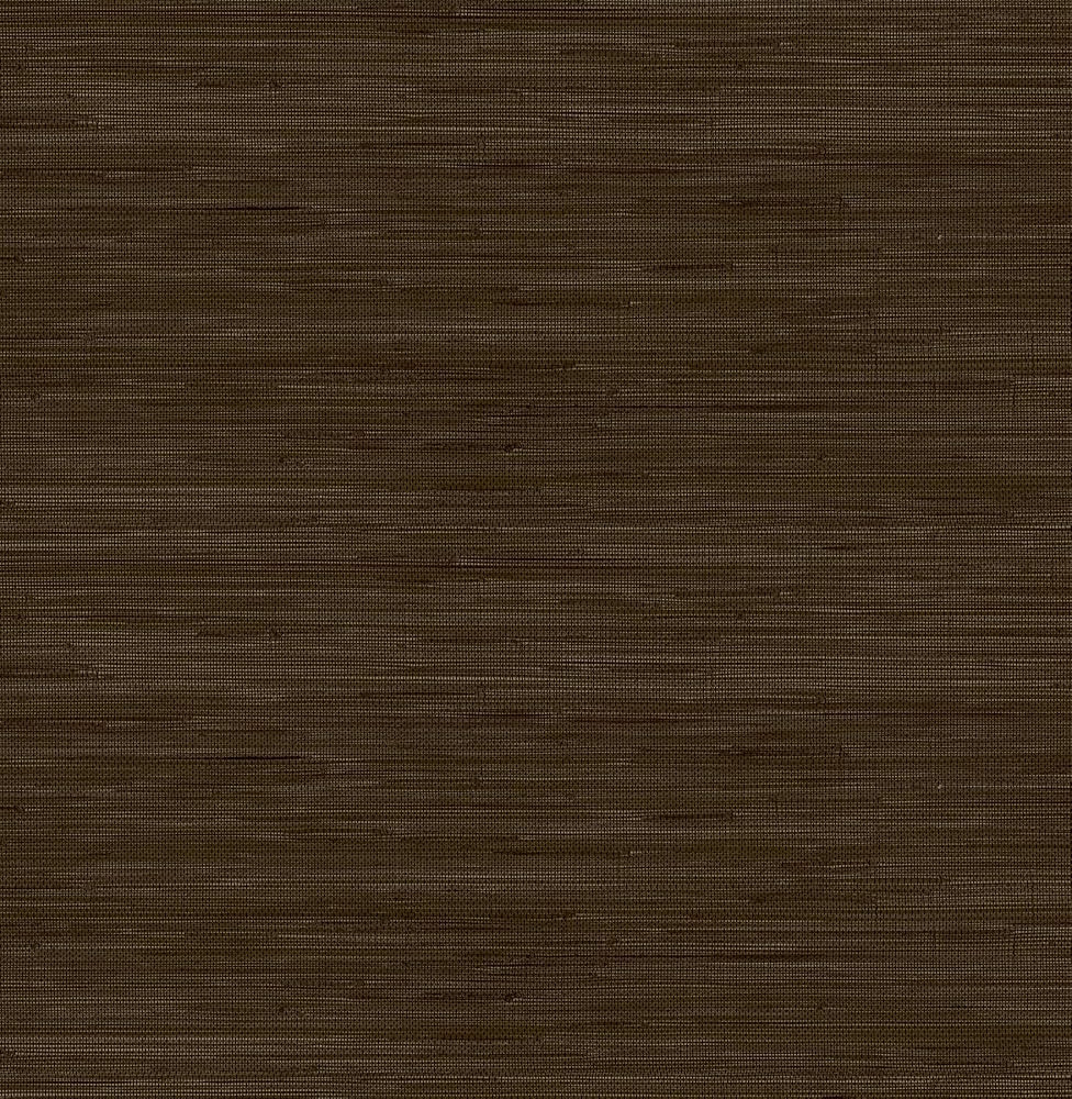 Chocolate Classic Faux Grasscloth Peel & Stick Wallpaper | Amazon (US)