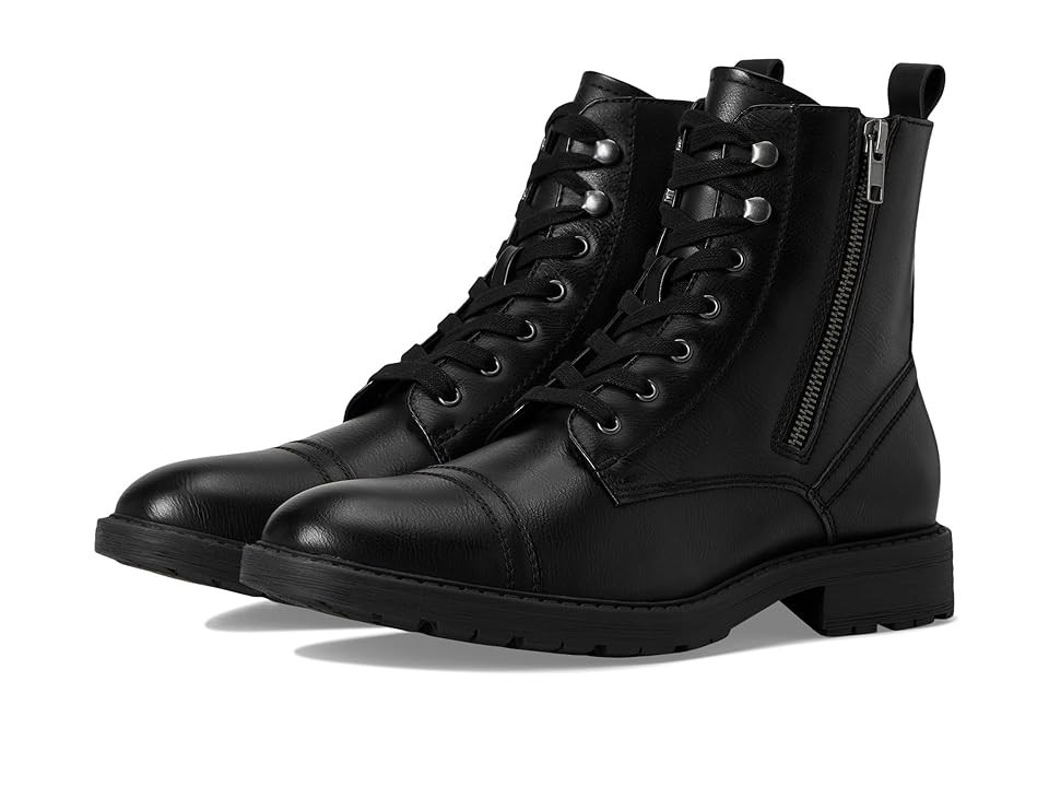 Kenneth Cole Captain Combat Men's Boots Black : 11.5 M, Synthetic | Zappos