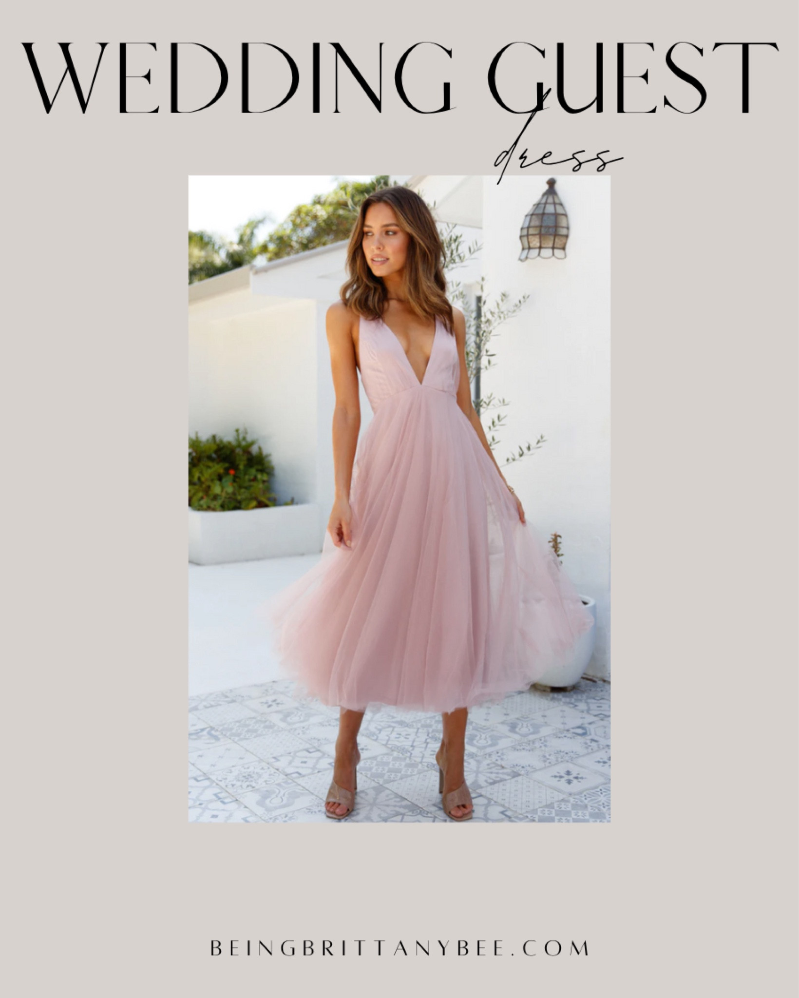 Wedding guest dress, formal dress, spring dress 
#BeingBrittanyBee 

#LTKSeasonal #LTKwedding #LTKunder100