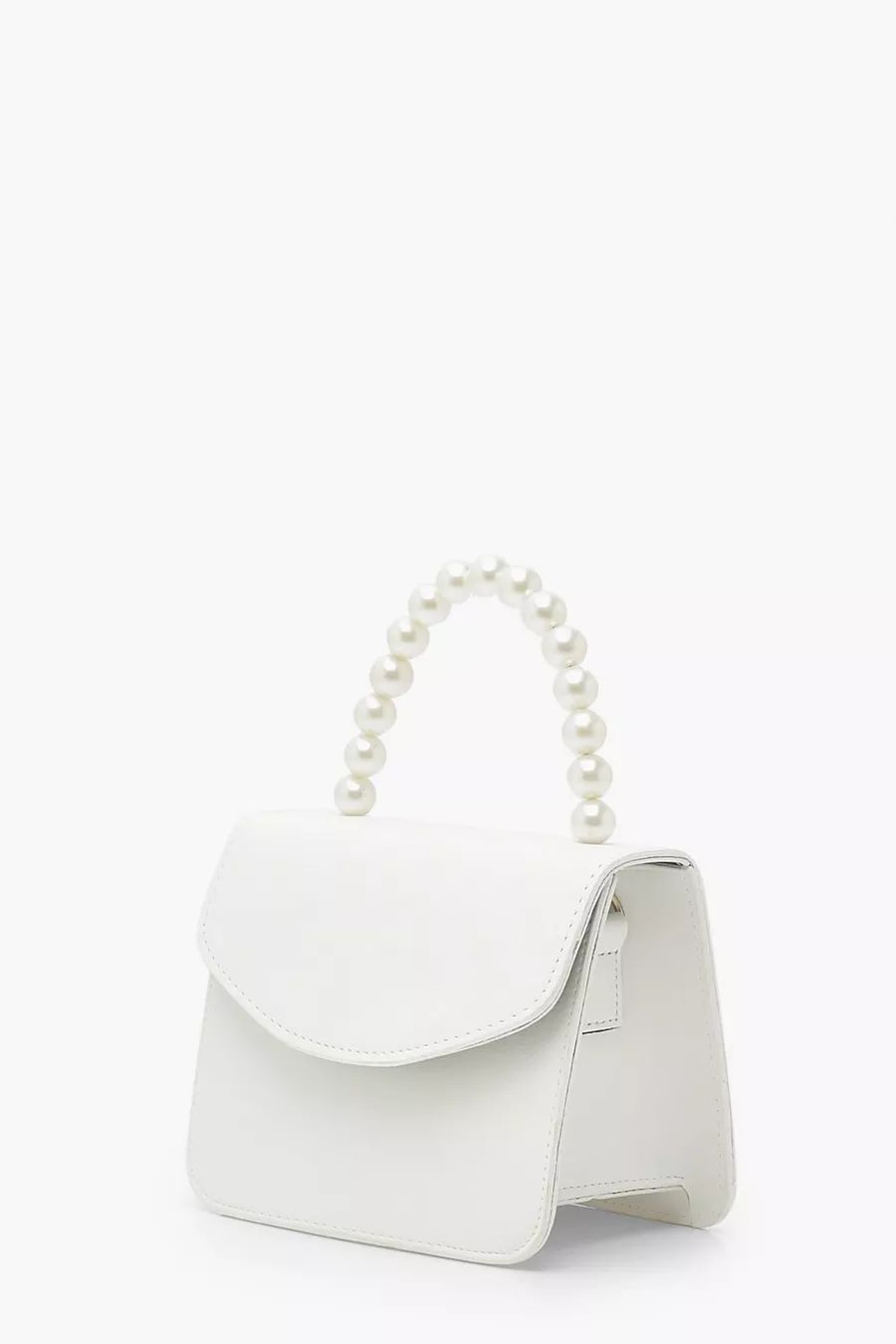 Pearl Handle Grab Bag | Boohoo.com (UK & IE)