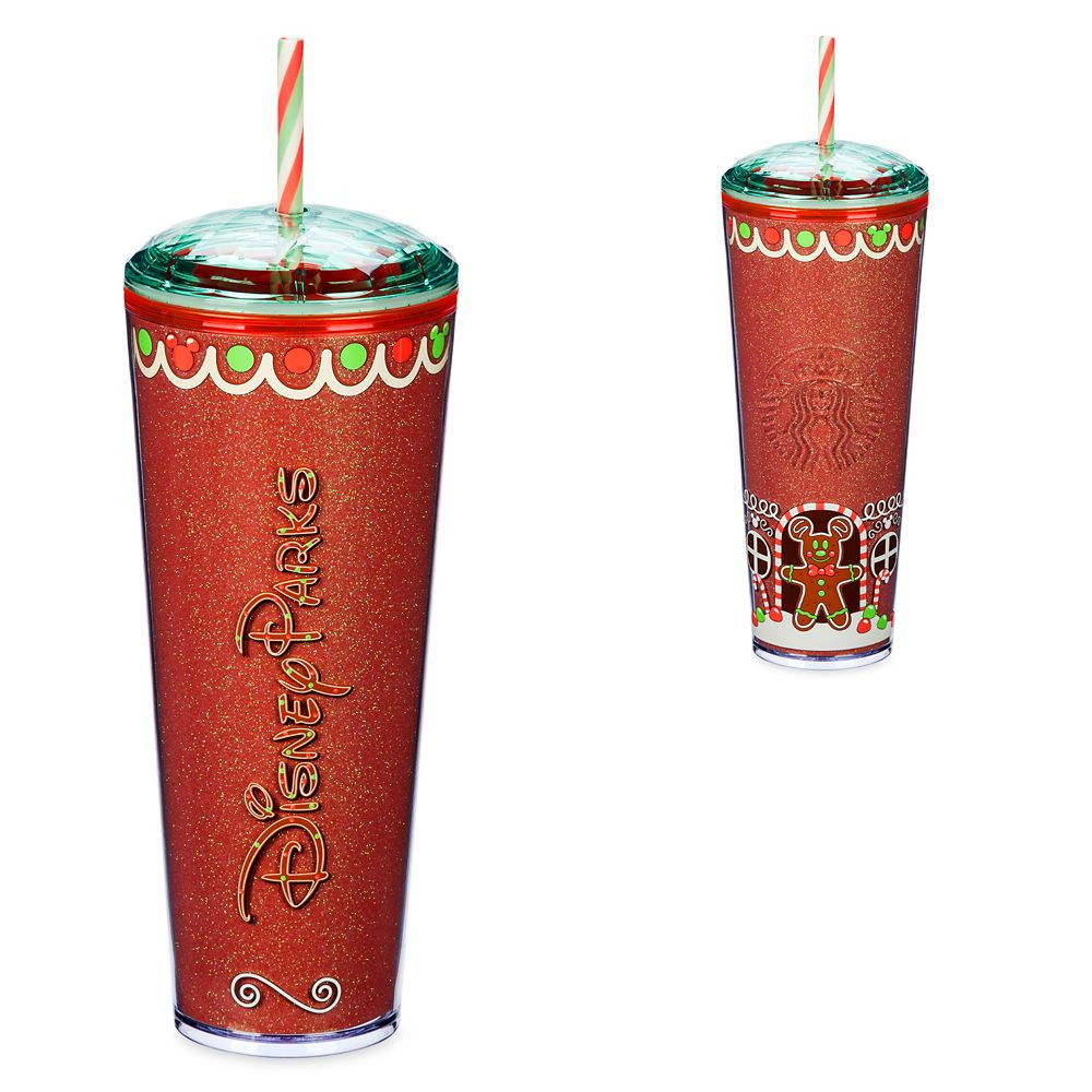 Disney Eats Gingerbread Starbucks® Tumbler with Straw – Disney Parks | Disney Store