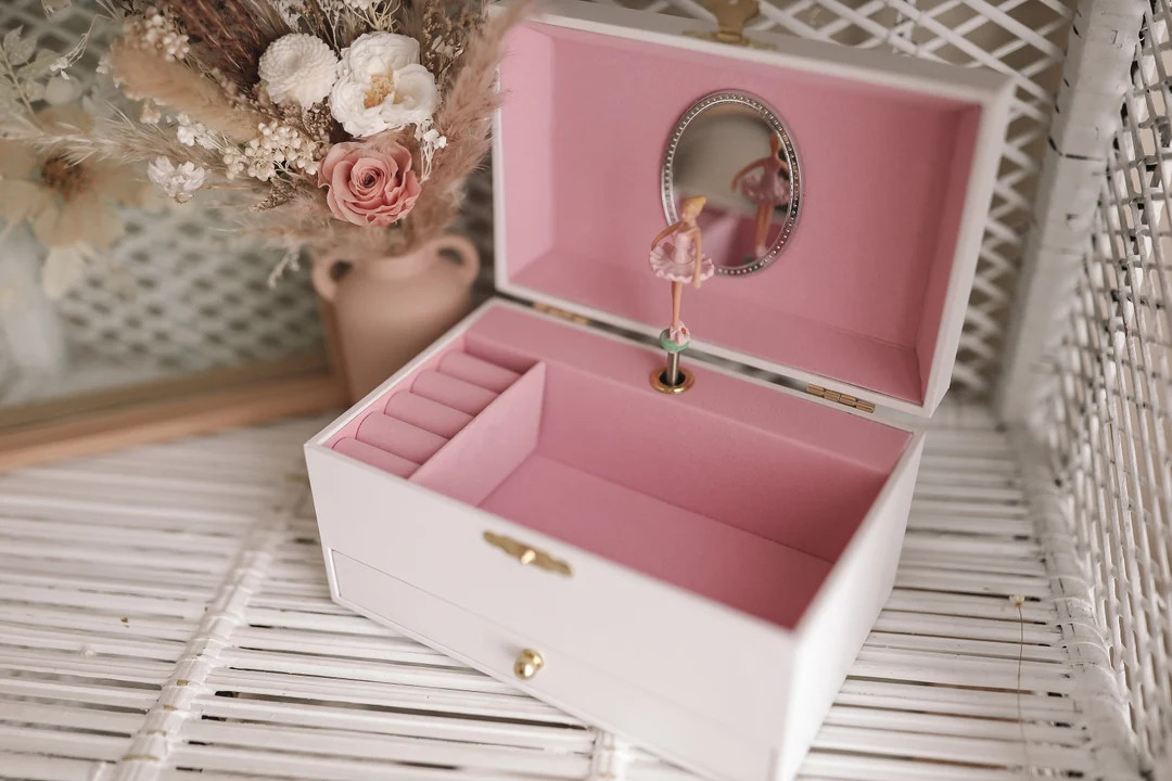 Musical Ballerina Jewellery Box - Etsy | Etsy (US)