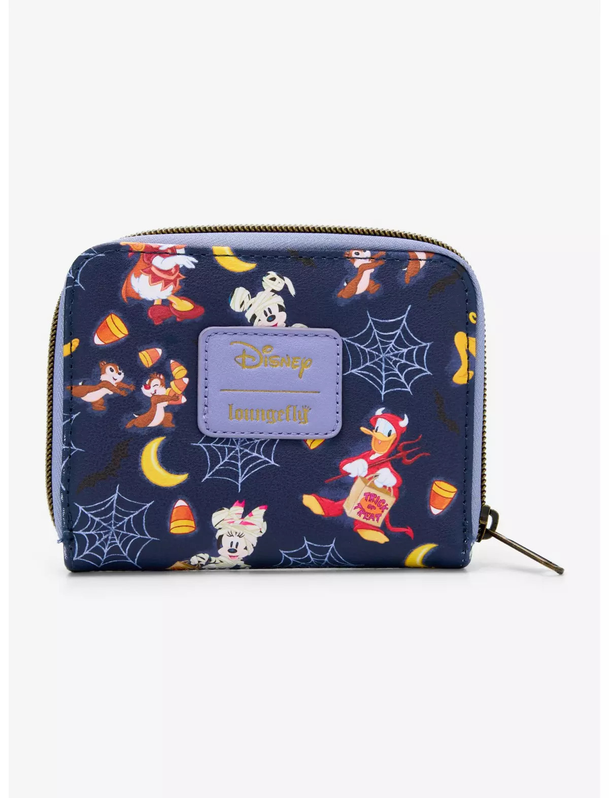 Loungefly Disney Mickey Mouse & Friends Halloween Mini Zipper Wallet | Hot Topic