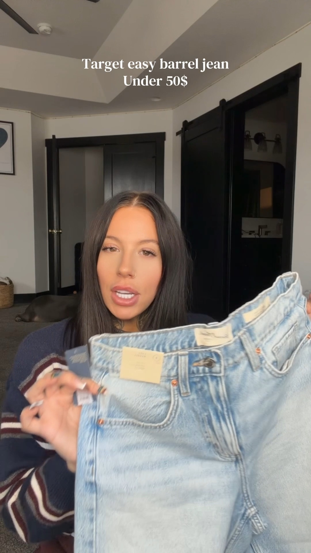 5’5 135lbs wearing size 4 light wash color. AMAZING a staple you need in your “momdrobe” hehe! 😜 #jeans #momfit #target 

#LTKMidsize #LTKPetite #LTKmomlife