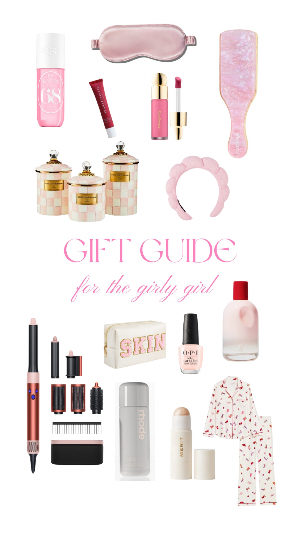 GIFT GUIDE: for the girly girl 💓🌸🎀

#girly #giftguide #giftideasforher #gifts #beauty 

#LTKGiftGuide #LTKBeauty #LTKHoliday