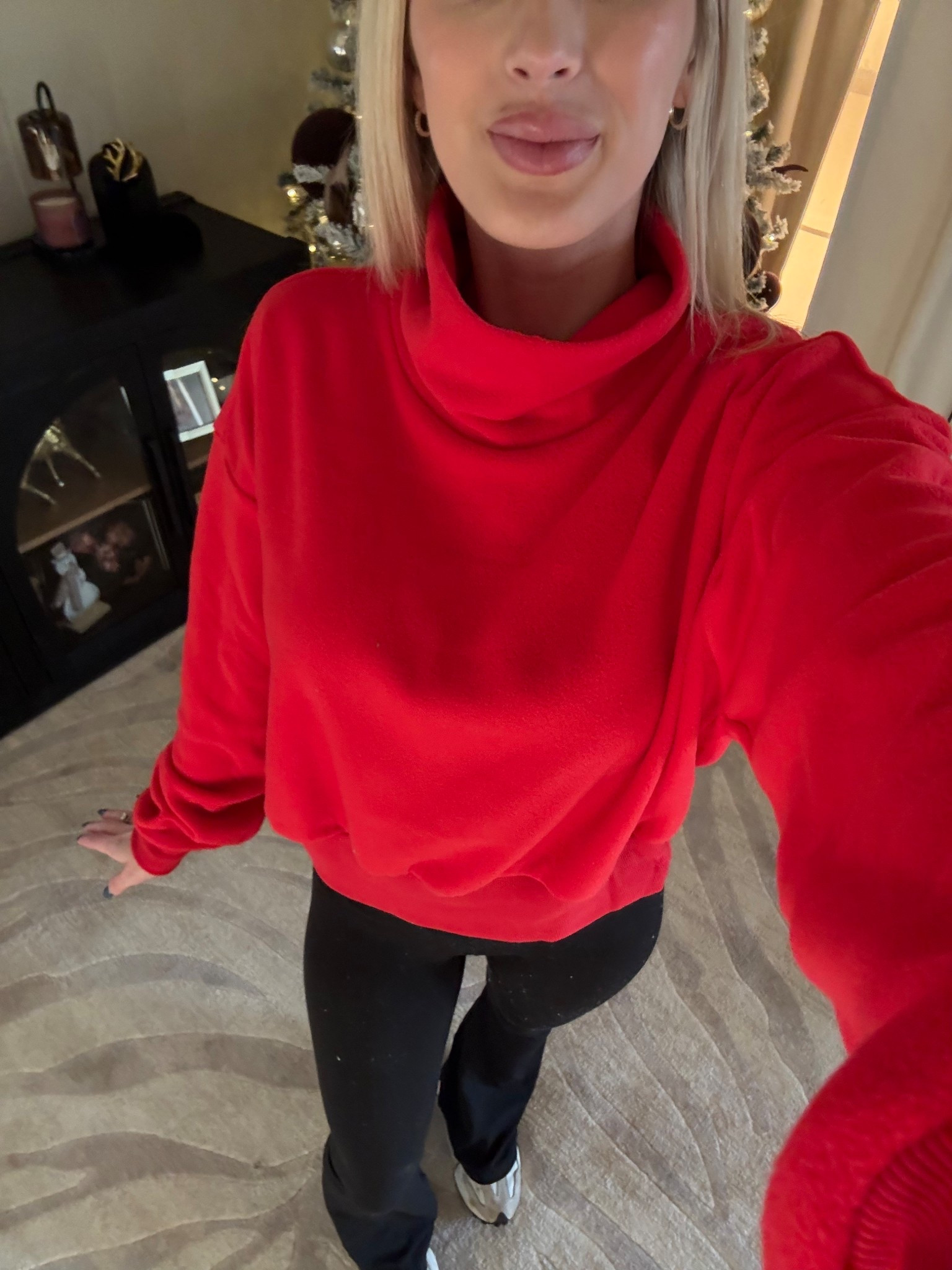 My favorite mock neck! Wearing a medium 

#LTKootd #LTKHoliday