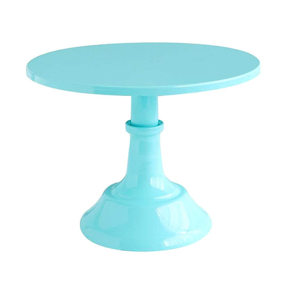 ausuky Cake Stand, Round, Iron, 25 cm Diameter, 22 cm Height, Single Layer, Serving Dish for Cake... | Amazon (UK)