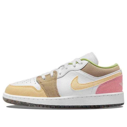 (GS) Air Jordan 1 Low SE 'Pastel Grind' DJ0341-100 | KICKS CREW