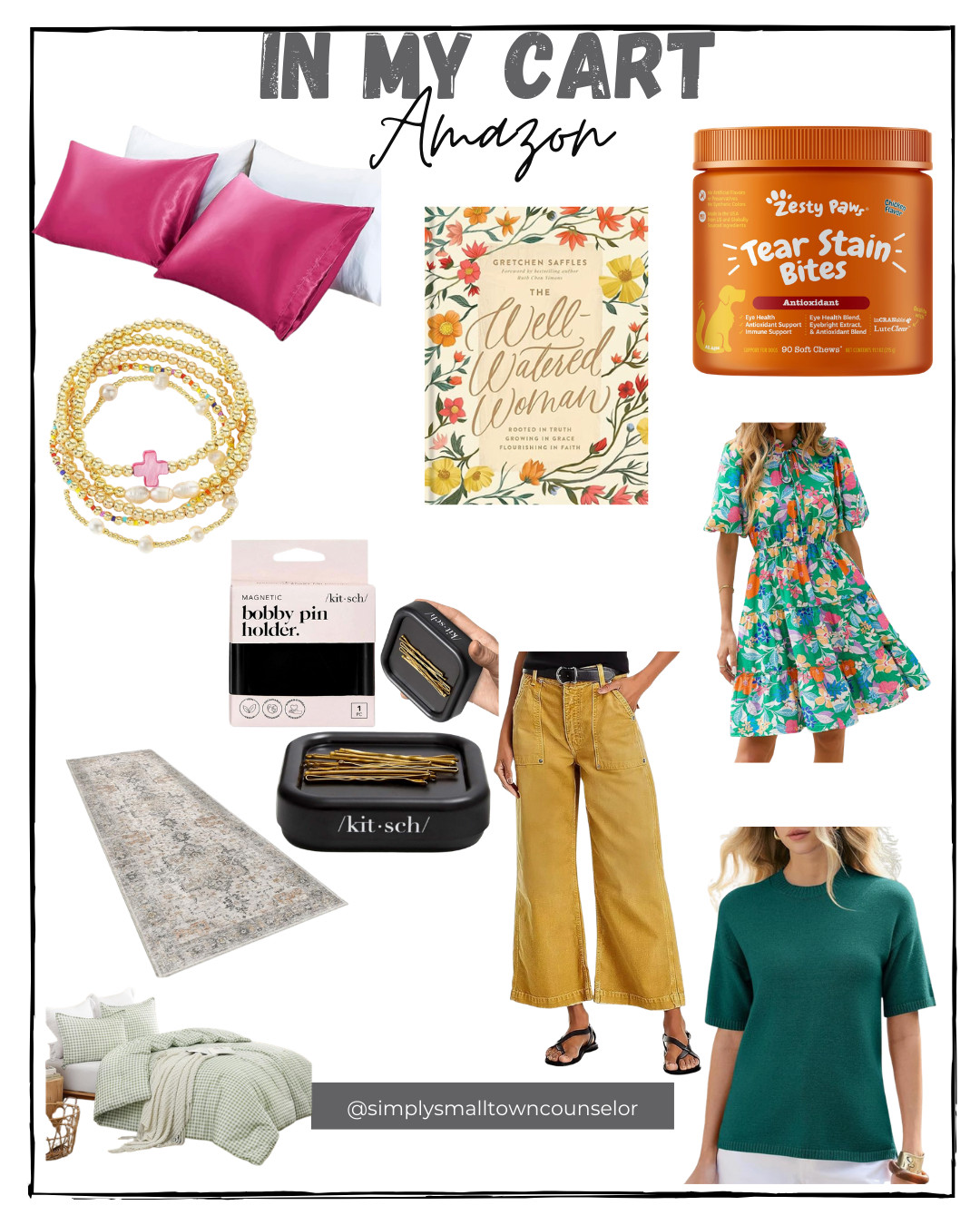 My recent order from Amazon! So many fun Spring finds!! 

 #LTKHome #LTKMidsize #LTKWorkwear