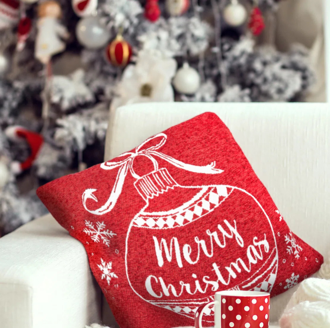 Abrahams Square Throw Pillow Cover | Wayfair UK