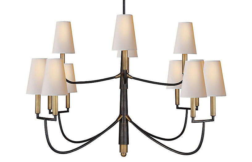 Farlane Large Chandelier - Bronze | One Kings Lane