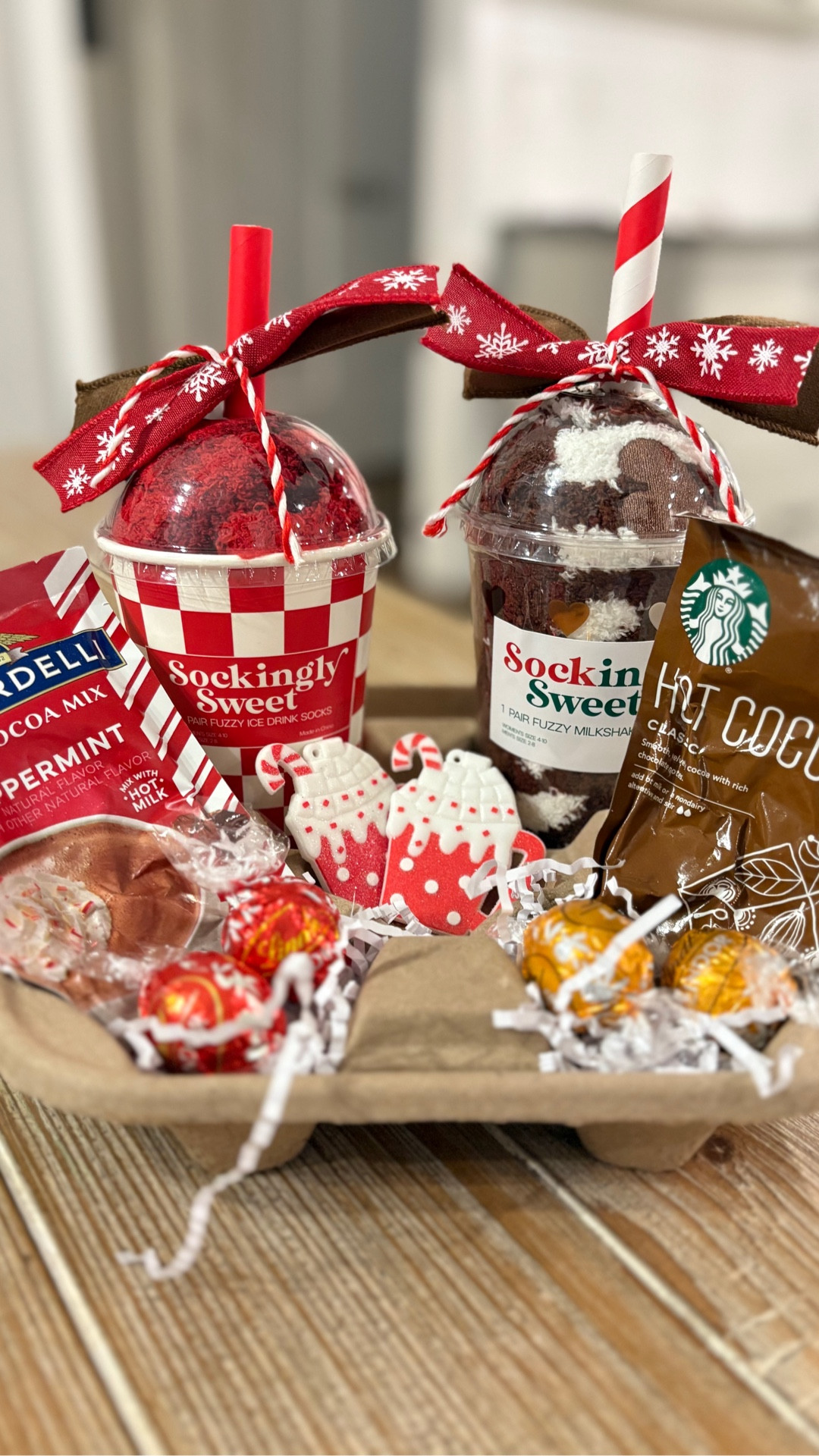 Here’s another Sockingly Sweet gift idea! This sock gifts are already so stinkin’ cute on their own, I extra love them with a little something more! This one is a perfect cozy gift for this time of year. ⠀
⠀
#GiftyGirlOfficial #GiftyGirl #GiftIdeas #GiftInspo #SockGiftIdeas #Target #SockinglySweet #CozyGiftIdeas #CuteGiftIdeas #SimpleGifting #ThoughtfulGifting #DrinkGift #SweetAndSimple

#LTKSeasonal #LTKHoliday #LTKGiftGuide