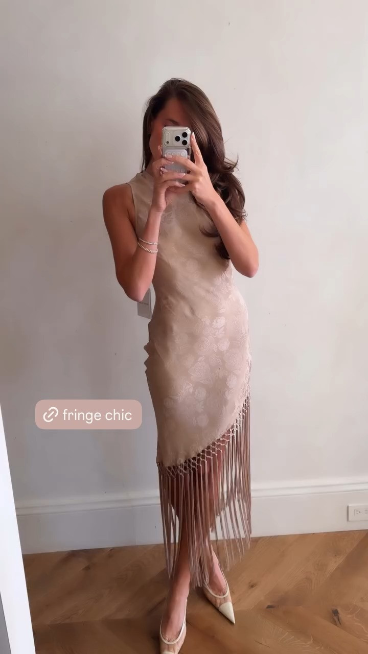 fringe chic summer dress 

 #LTKootd
