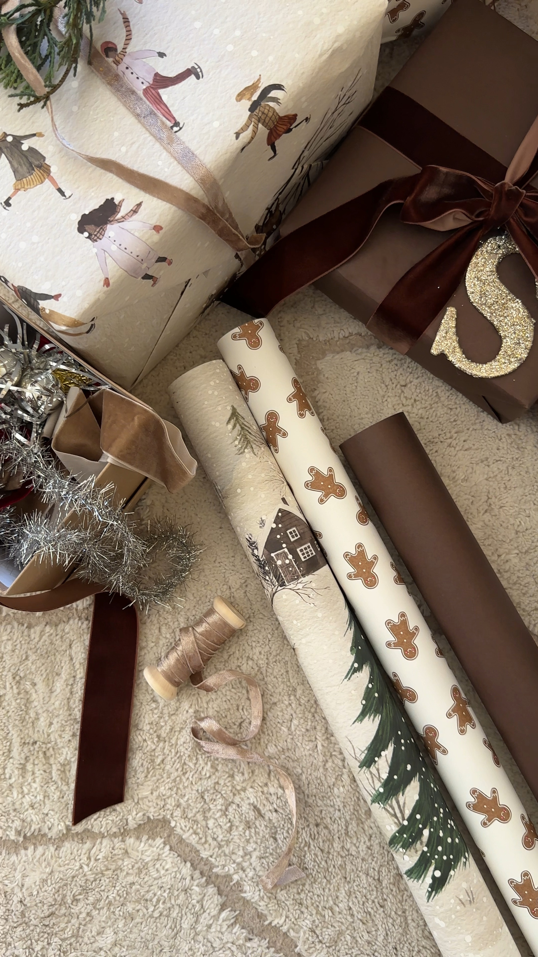 My gift wrap theme this year is neutral warm and I’m obsessed! Here are all the supplies to make your gift wrap. Look amazing this year! 

#LTKHoliday #LTKWatchNow #LTKSeasonal
