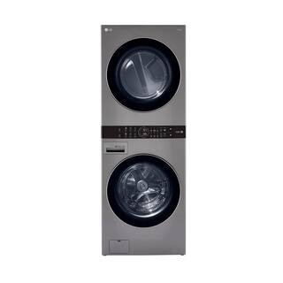 LG Electronics 27 in. WashTower Laundry Center with 4.5 cu. ft. Front Load Washer and 7.4 cu. ft.... | The Home Depot